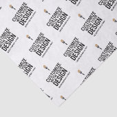 Papier Mousseline Personalized Company Small Business Custom (Détail)