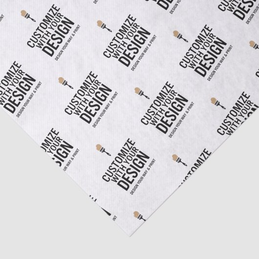 Papier Mousseline Personalized Company Small Business Custom (Détail)