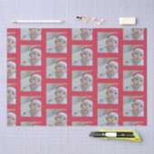 Papier Mousseline Personalized One Photo Pattern Holiday (Artisanat)