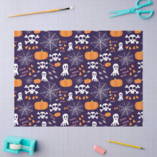 Papier Mousseline Personnages amusants et effrayants d'Halloween