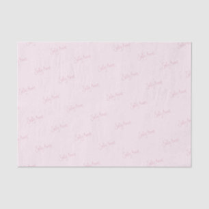 Papier Mousseline Personnaliser avec votre nom