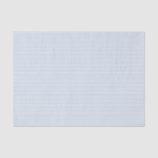 Papier Mousseline Personnaliser bleue et de blanc des rayures | la (Recto)