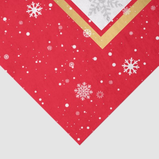 Papier Mousseline Personnaliser cardinale et cerf (Détail)