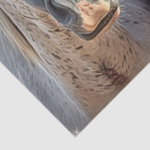 Papier Mousseline Personnaliser de découpage 3 Chevaux "Boucle Haut (Détail)