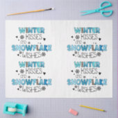 Papier Mousseline Personnaliser des baisers d'hiver (Artisanat)