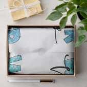 Papier Mousseline Personnaliser des vibrations d'hiver (Cadeau)