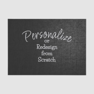 Papier Mousseline Personnaliser ou créer à partir de Scratch -