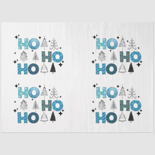 Papier Mousseline Personnaliser Santa Claus (Recto)