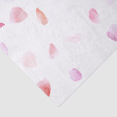 Papier Mousseline Pétales Roses romantiques (Détail)