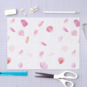 Papier Mousseline Pétales Roses romantiques (Artisanat)