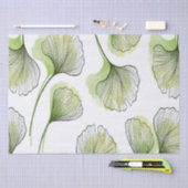 Papier Mousseline Pétales verts (Artisanat)