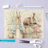 Papier Mousseline Peter et Benjamin rassemblent des oignons par Beat (Artisanat)