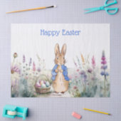 Papier Mousseline Peter le lapin Joyeux Pâques (Artisanat)