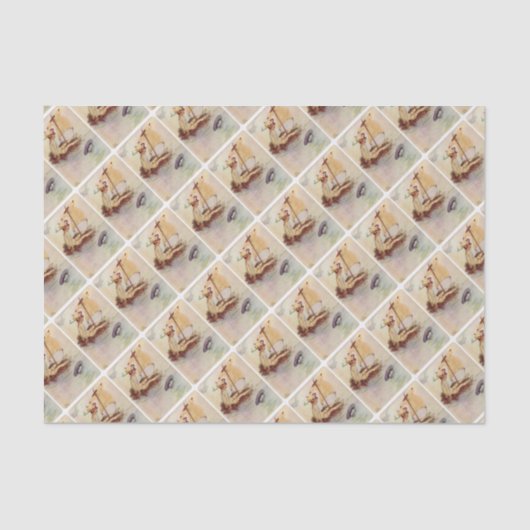 Papier Mousseline Peter Pan sur le radeau de nid (Recto)