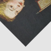 Papier Mousseline Peter Paul Rubens Portrait d'une dame (Détail)