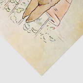 Papier Mousseline Peter Rabbit (oiseau) Tissu Papier (Détail)