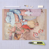 Papier Mousseline Peter Rabbit (porcelets) Papier de tissus (Artisanat)