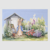 Papier Mousseline Peter the Rabbit Garden Shed (Recto)