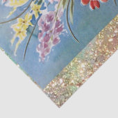 PAPIER MOUSSELINE PETIT AGNEAU, OEUFS DE PÂQUES AUX FLEURS (Détail)