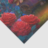 Papier Mousseline Petit Chaperon Rouge & Découpage Wolf (Détail)