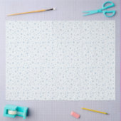 Papier Mousseline Petit Dainty Blue Snowflakes Noël (Artisanat)
