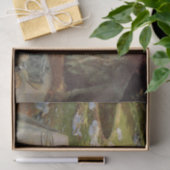 Papier Mousseline Petit déjeuner dans le jardin (Cadeau)