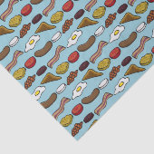 Papier Mousseline Petit déjeuner frit (Détail)