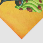 Papier Mousseline Petit gâteau de Halloween complètement des (Détail)