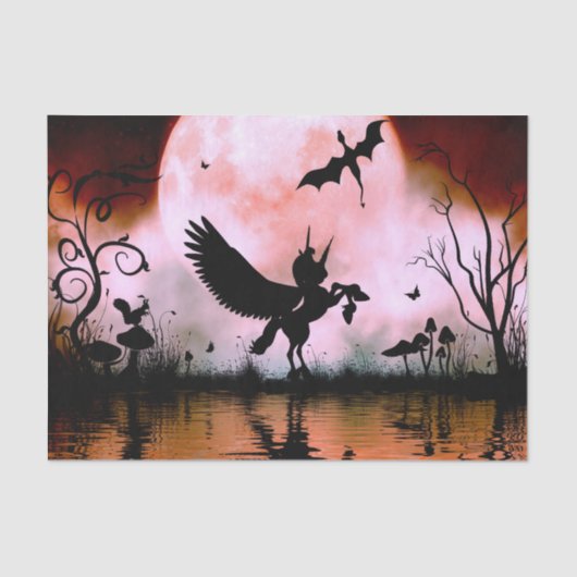 Papier Mousseline Petit Pegasus (Recto)