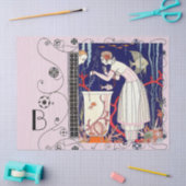 PAPIER MOUSSELINE PETIT POISSON ÉTONNANT, MODE DE BEAUTÉ ART DÉCO (Artisanat)