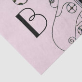 PAPIER MOUSSELINE PETIT POISSON ÉTONNANT, MODE DE BEAUTÉ ART DÉCO (Détail)