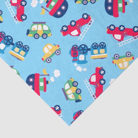 Papier Mousseline Petit transport (Détail)