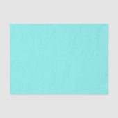 Papier Mousseline Petite chic aqua turquoise Robins Bleu oeuf (Recto)