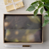 Papier Mousseline Petite chouette turquoise (Cadeau)