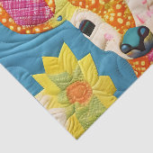 Papier Mousseline Petite courtepointe comme design (Détail)