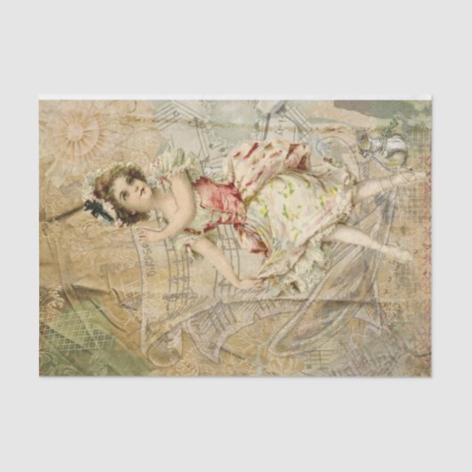 Papier Mousseline Petite danseuse (Recto)