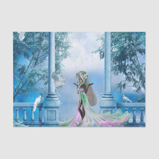 Papier Mousseline Petite fée (Recto)