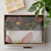 Papier Mousseline Petite fille sur papier découpage de Pâques 4 (Cadeau)