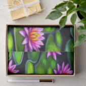 Papier Mousseline Petite grenouille sur Lily Pad (Cadeau)