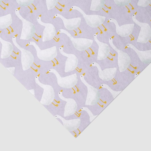 Papier Mousseline Petite oie Lilac pourpre Lilac (Détail)