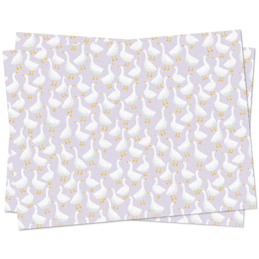 Papier Mousseline Petite oie Lilac pourpre Lilac