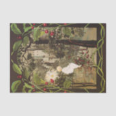 Papier Mousseline Petite princesse dans la forêt (Recto)