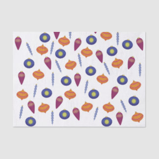 Papier Mousseline Petites ornements de Noël