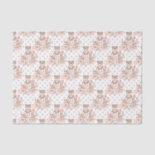 Papier Mousseline Petites Ours Pour Filles
