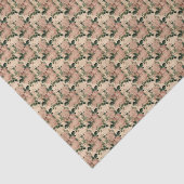 Papier Mousseline Petites roses roses roses (Détail)