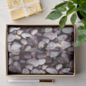 Papier Mousseline Petits cailloux (Cadeau)