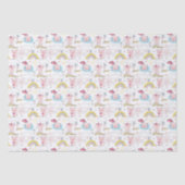 Papier Mousseline Petits cochons mignons (Recto)