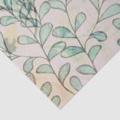 Papier Mousseline Petits Feuilles (Détail)