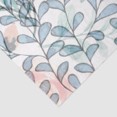 Papier Mousseline Petits Feuilles (Détail)