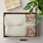 Papier Mousseline Petits lapins de Pâques Collection populaire Vinta (Cadeau)